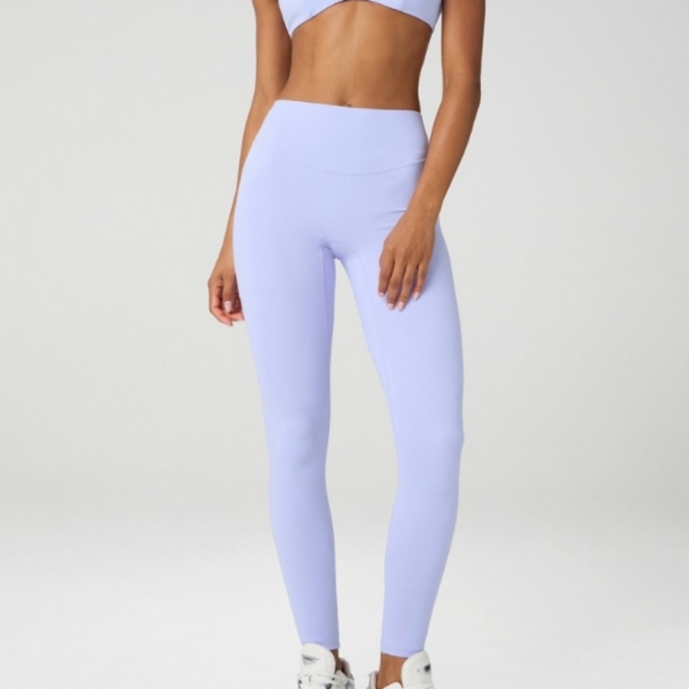 The New Chloe No Seam Purelux Leggings By Fabletics Size Large Reg NWT . - Picture 6 of 13